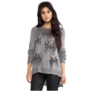 Lauren Moshi Helena skull sweater